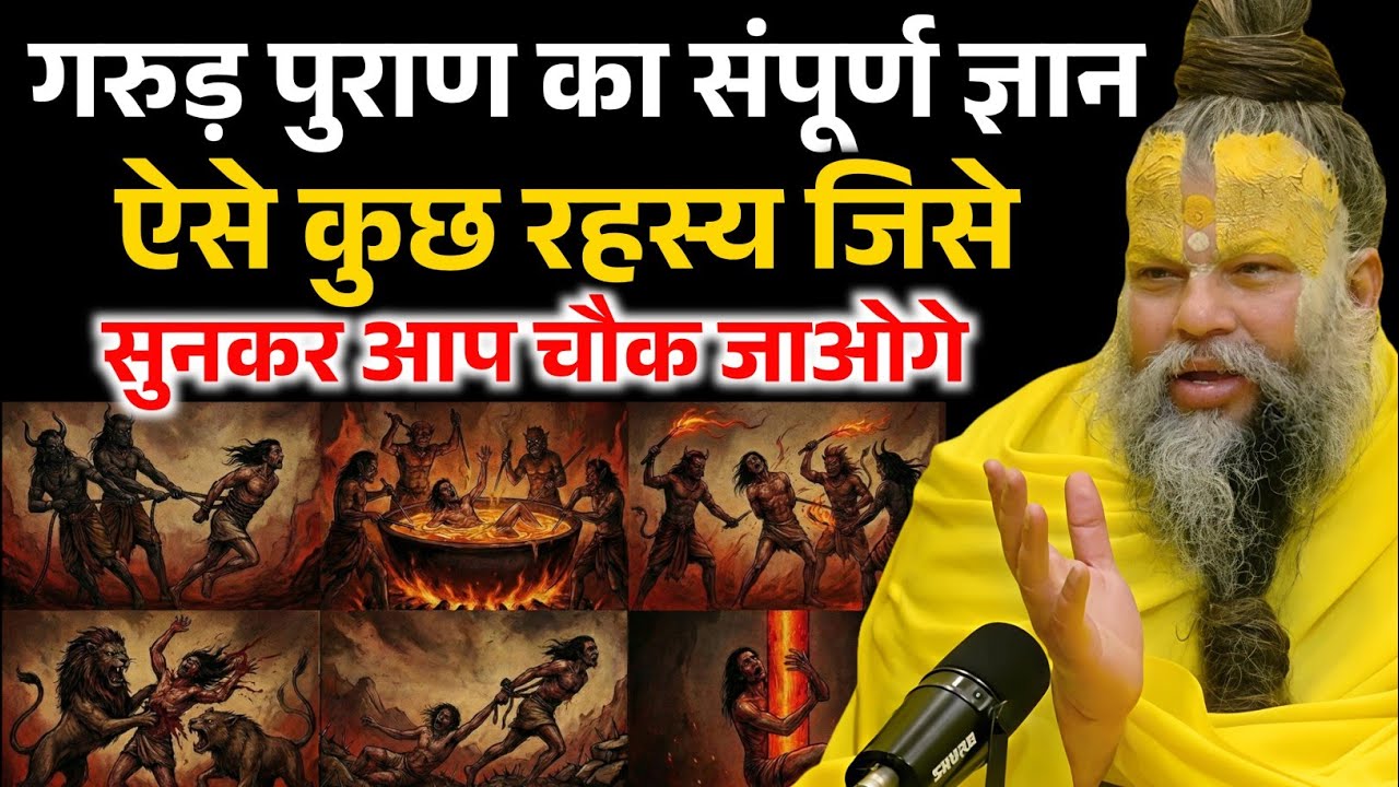 गरुड़ पुराण का संपूर्ण ज्ञान, गरुड़ पुराण के ऐसे अदभुत रहस्य जानकर चौक जाओगे ! Premanand Ji Maharaj