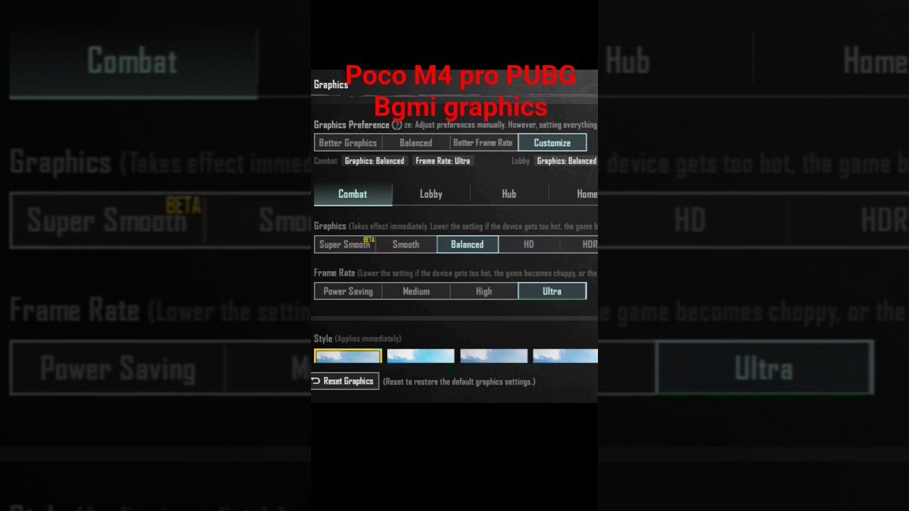 poco M4 pro PUBG bgmi graphics bgmi test pubg test