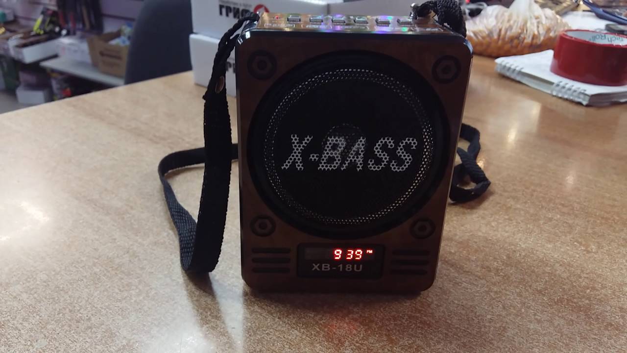 Радиоприемник с USB Waxiba XB-18U. UsbFM.ru