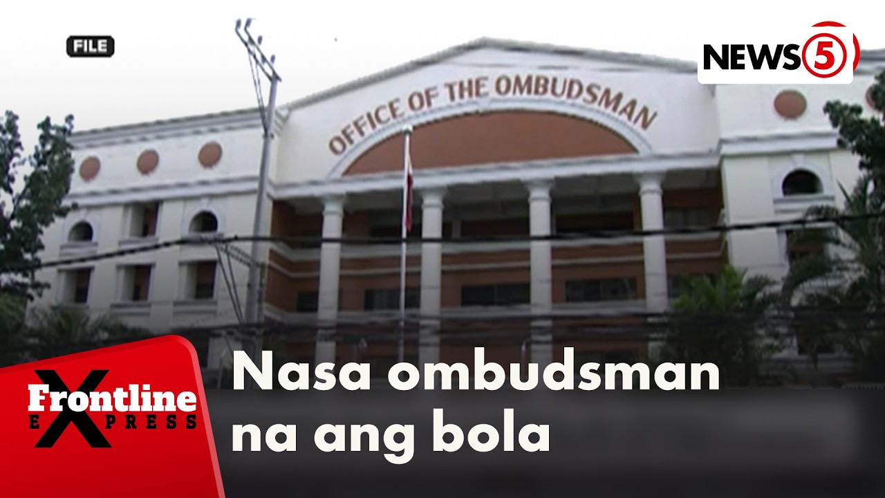 Salaysay ng umano'y bagman sa money delivery scheme sa gobyerno, nasa  Ombudsman | Frontline Express