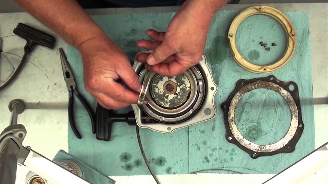 Pt.3 Honda ATC 185 - 200 Recoil Starter Repair At D-Ray's Shop
