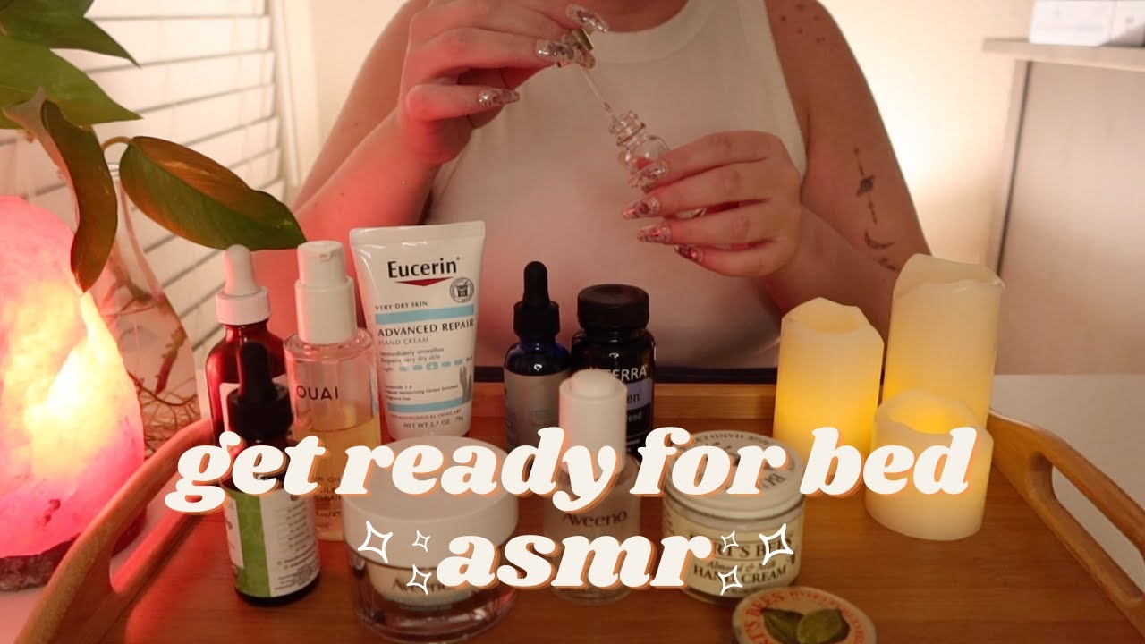 ASMR Helping You Relax 💫soft-spoken💫gentle skincare, crinkles, tarot card reading