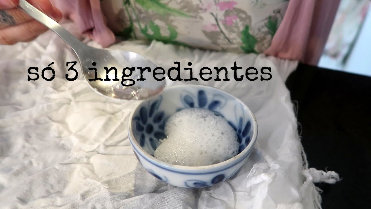 Como lavar roupa branca com produtos naturais