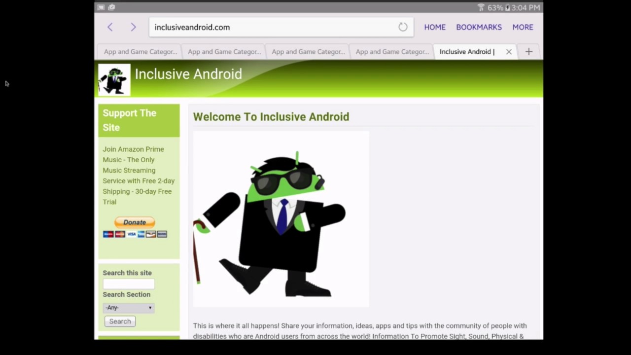 Inclusive Android