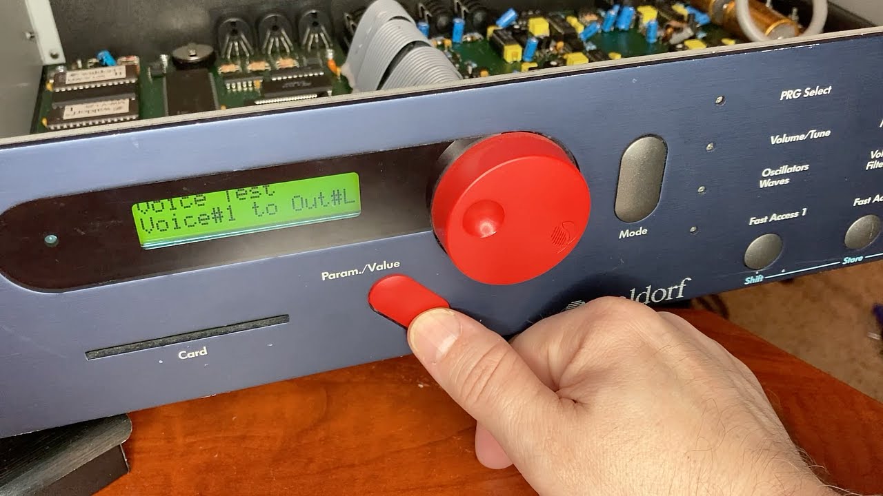 Waldorf Microwave: PCB Tour, Battery Replacement, Service Mode Tests, Reloading Factory Patches