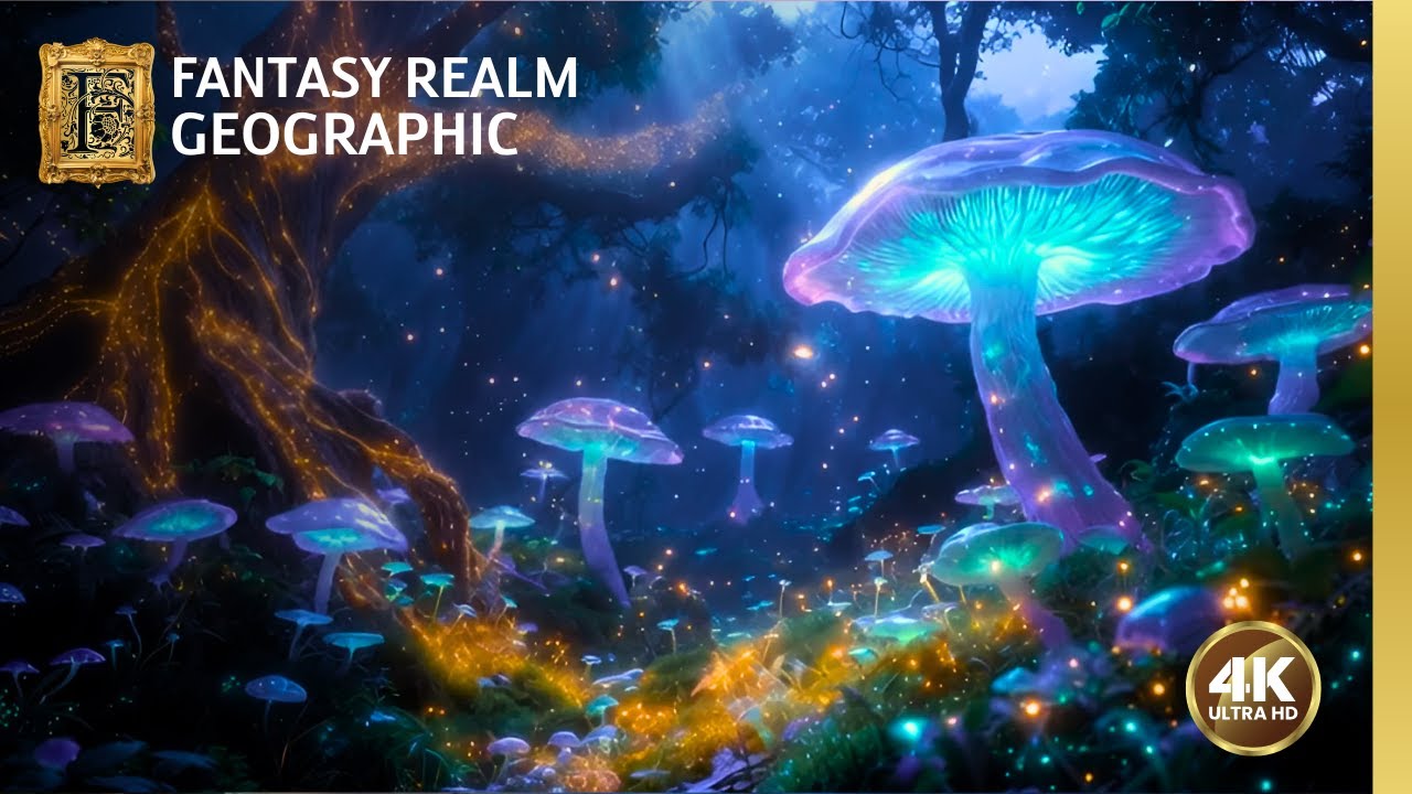 🍄 ✨ Virgin Dreamlands | Luminous Nature & Inner Awakening | Soothing 432Hz Ambience | 4K