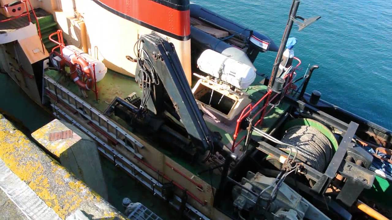 Kingston Tug moored in Torquay Harbour
