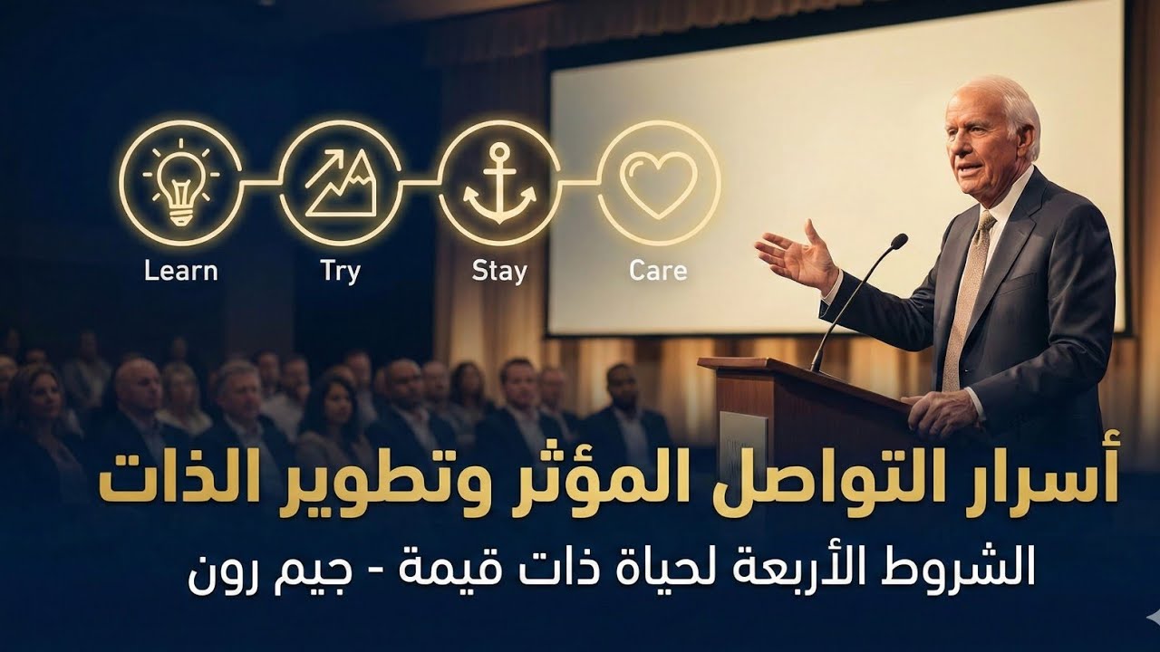 تطوير الذات وفن التواصل الفعّال | جيم رون