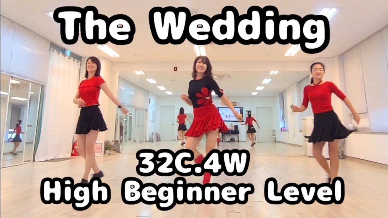#위례희라인댄스 남위례역앞 3번출구 (높은 초급)  The Wedding Linedance (Demo)  하이비기너 작품  더 웨딩 라인댄스
