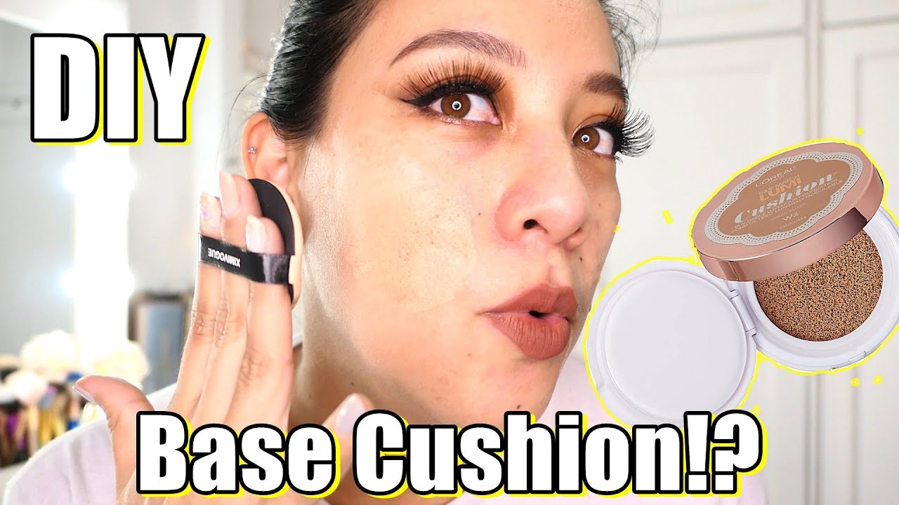 DIY Base en cushion - enfasis en INTENTO!