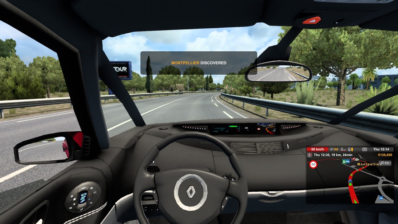 Realistic Driving in a Renault Espace | Euro Truck Simulator 2 Cockpit View