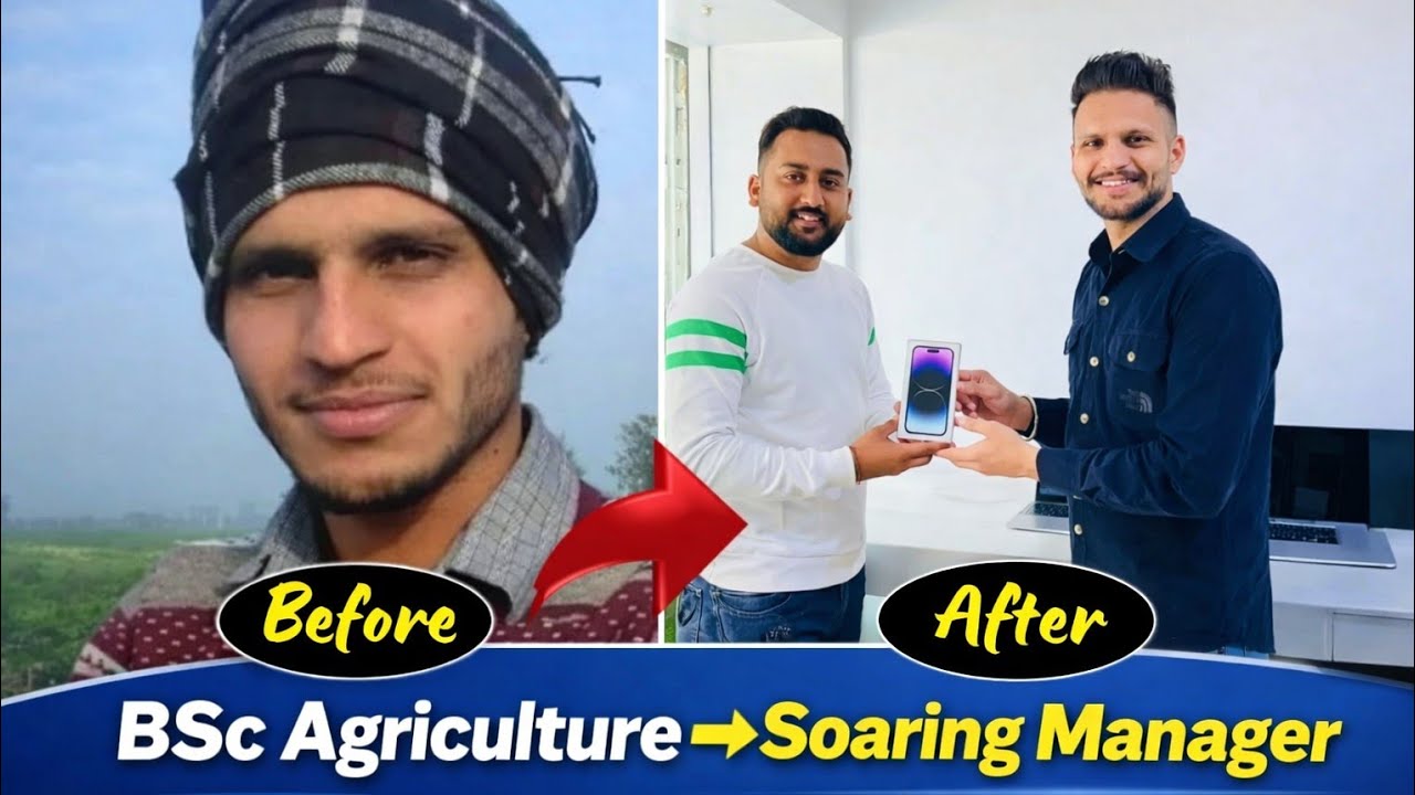 BSc Agriculture Student to Soaring Manager | Success Story of Sukhvinder Singh 🚀