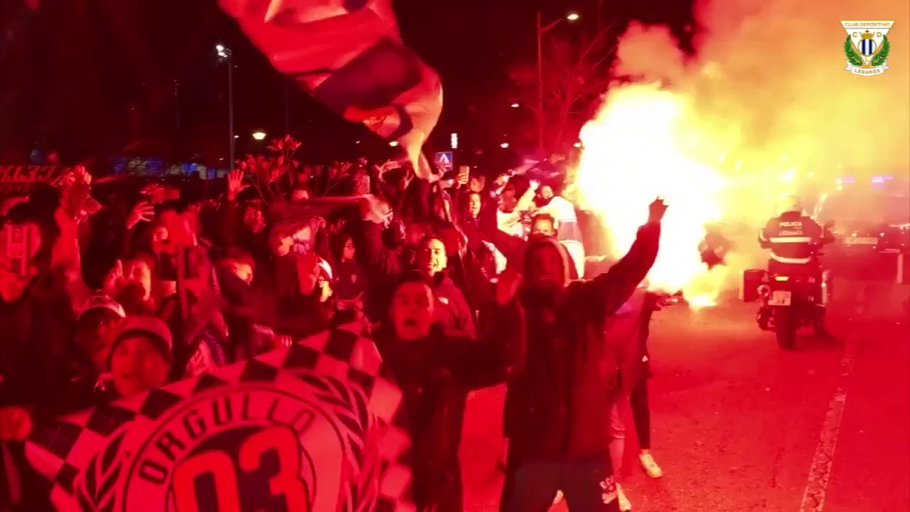RECIBIMIENTO AL C.D. LEGANÉS PREVIO AL 