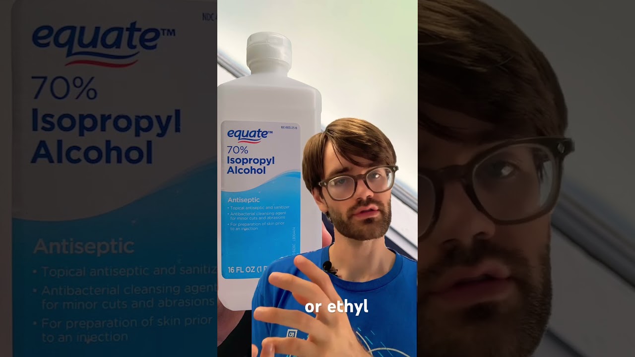 What&rsquo;s the difference? | Isopropyl Alcohol vs. Rubbing Alcohol