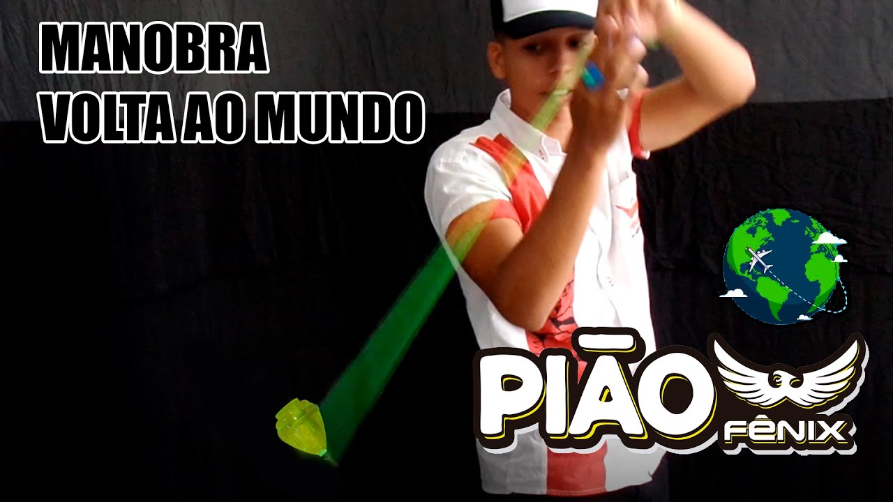 TUTORIAL PIÃO FÊNIX 08 - MANOBRA VOLTA AO MUNDO