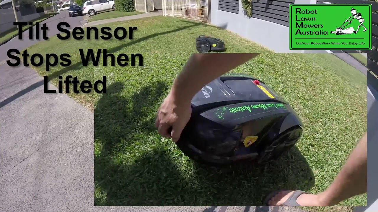 Robot Lawn Mowers Auatralia  - Lawnba E1800 Features Video