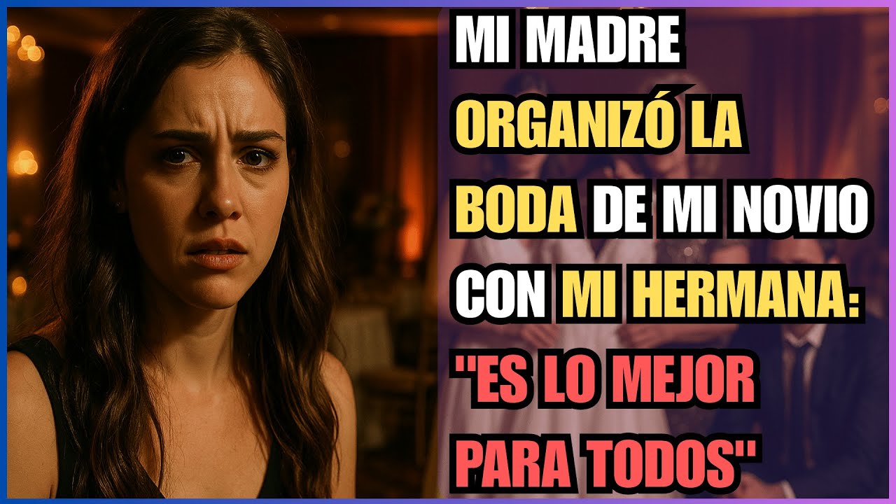 MI MADRE ORGANIZÓ LA BODA DE MI NOVIO CON MI HERMANA: 