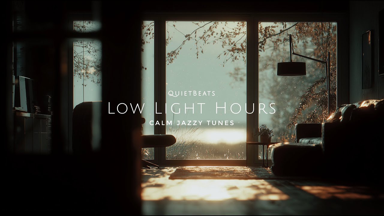 Playlist | Calm Jazzy Tunes 🕯️ | Low Light Hours | Quiet Beats for Quiet Moments
