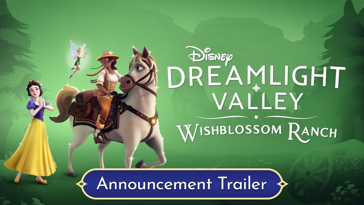Disney Dreamlight Valley: Wishblossom Ranch -- Expansion Announcement Trailer