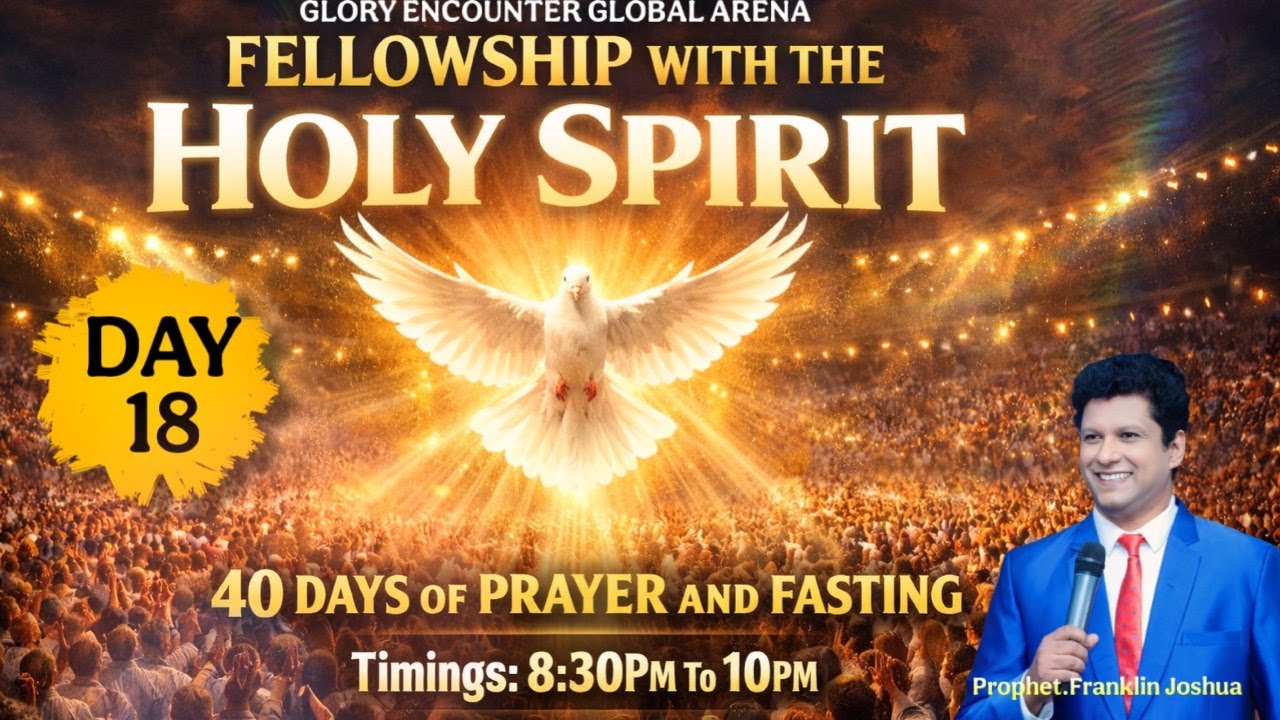 LIVE | DAY-18 | 40 DAYS OF PRAYER AND FASTING WITH PROPHET FRANKLIN JOSHUA