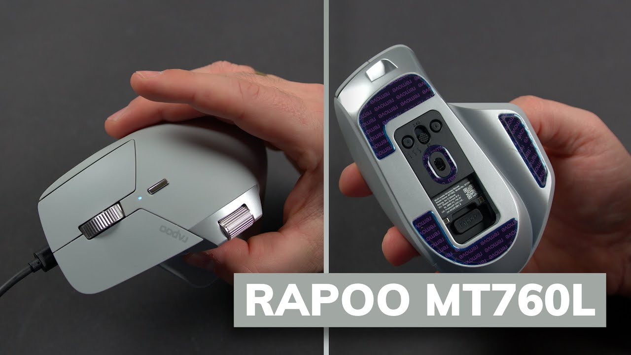 RAPOO MT760L - moja nowa myszka