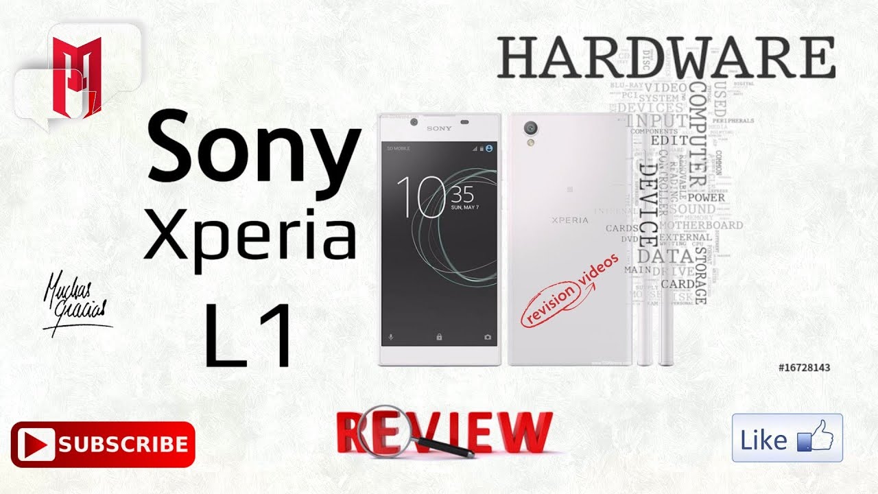 Sony Xperia L1. Características de Diseño, Pantalla, Batería, Rendimiento, Memoria, Sensores