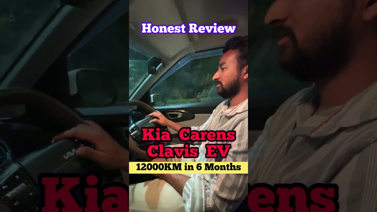 Kia Carens Clavis EV Honest Review: 12,000 KM in 6 Months | Range & Real-World Use #carens #evcar 