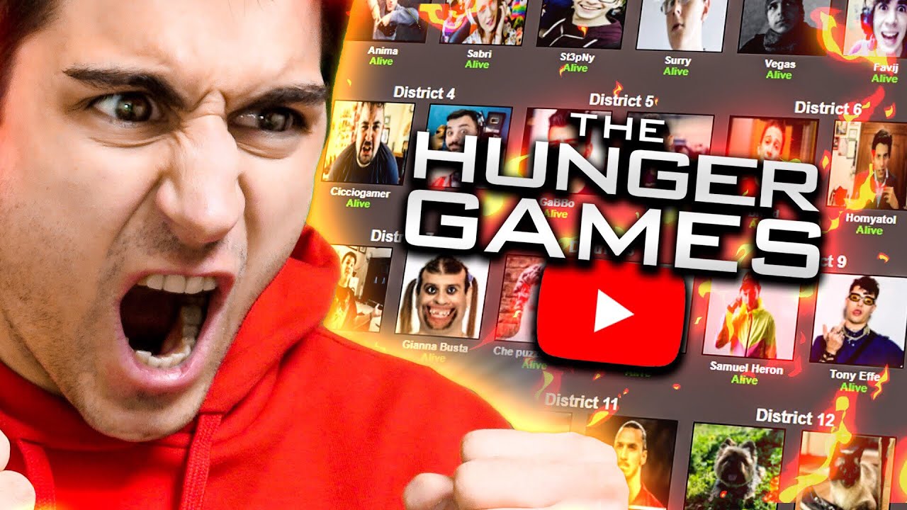 GLI HANGER GAMES DI YOUTUBE!