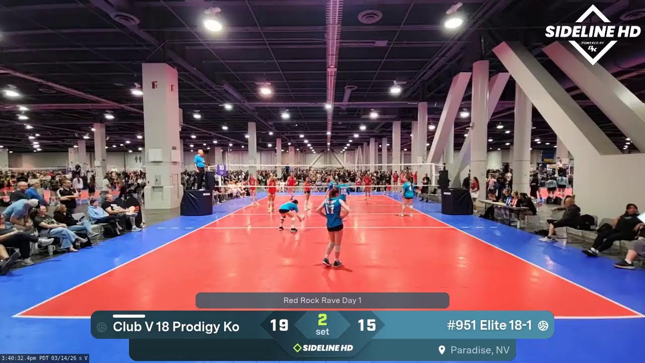 #951 Elite 18-1 vs. Club V 18 Prodigy Ko (2026.03.14)