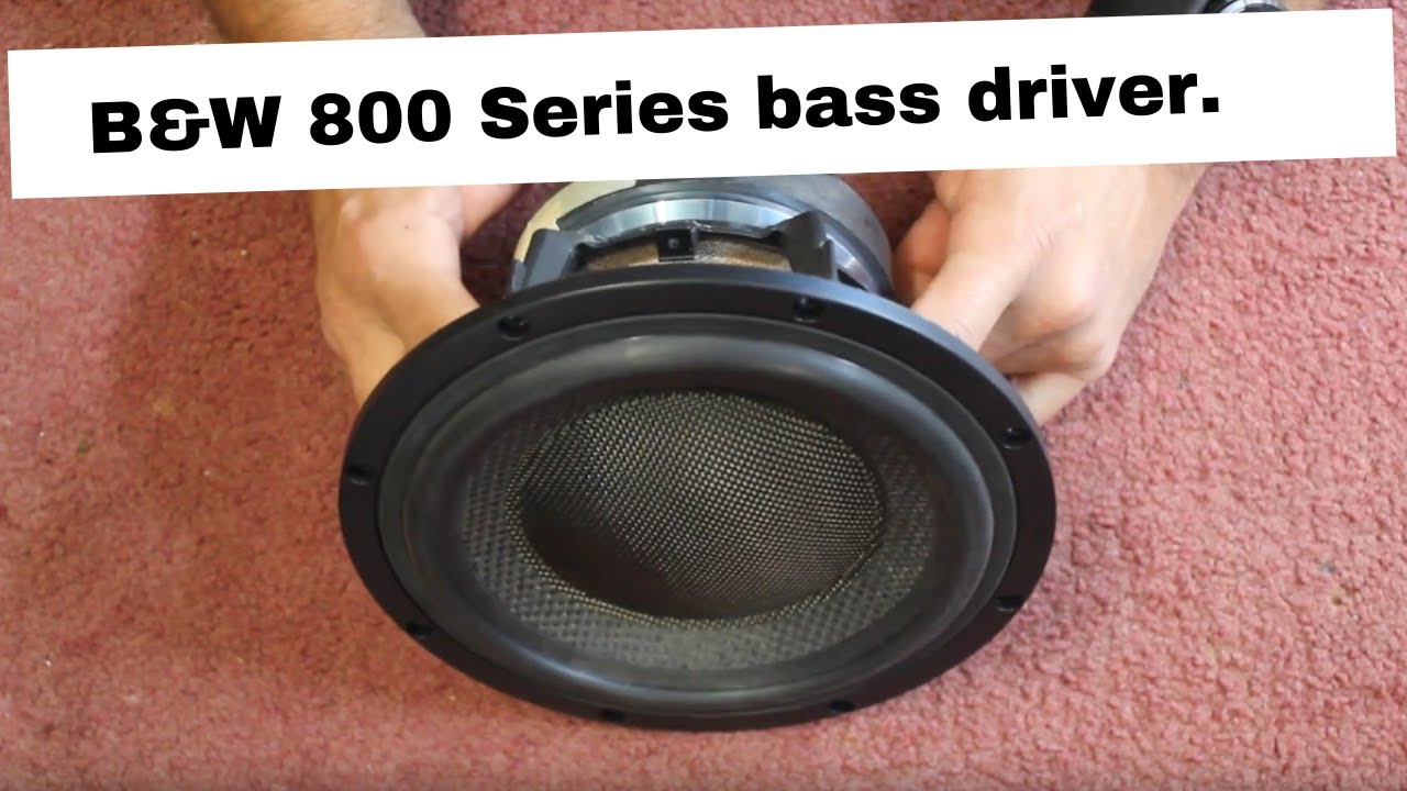 Hilltop Workshop | B&W 803D Bass Driver - Show & Tell