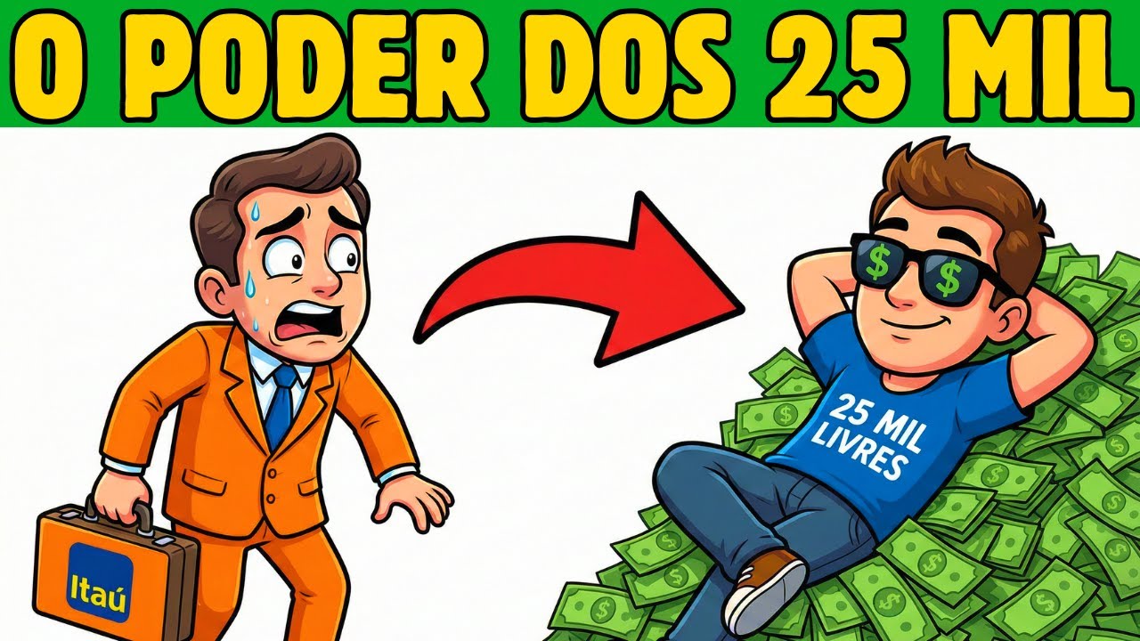 Por Que os Bancos ODEIAM Quem Tem R$ 25 MIL Guardados