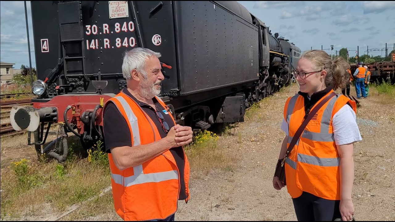 Visite à l’AAATV CVL, Fleury-les-Aubrais: la 141R - [EXPO#9]