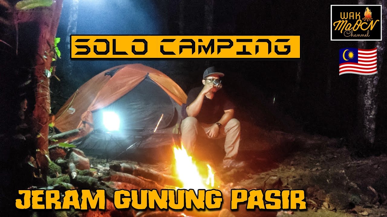 JERAM GUNUNG PASIR, SERI MENANTI | Solo Camping