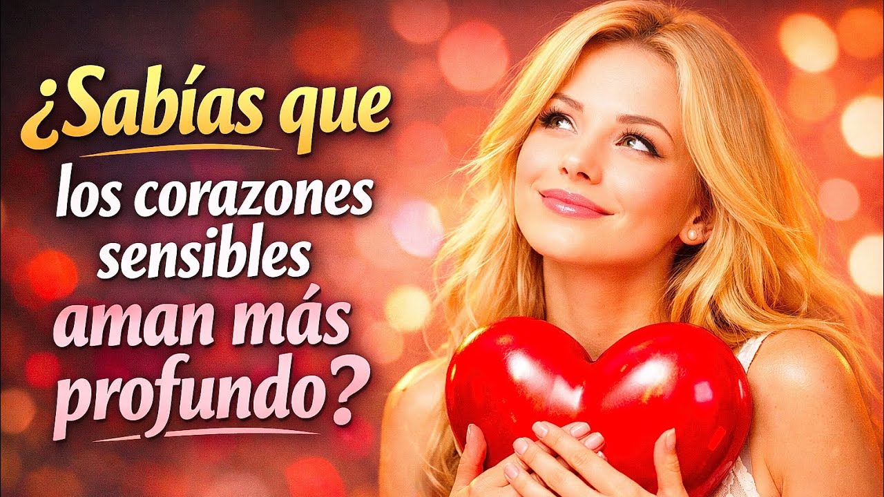  ¿Sabías que los corazones sensibles AMAN más profundo?