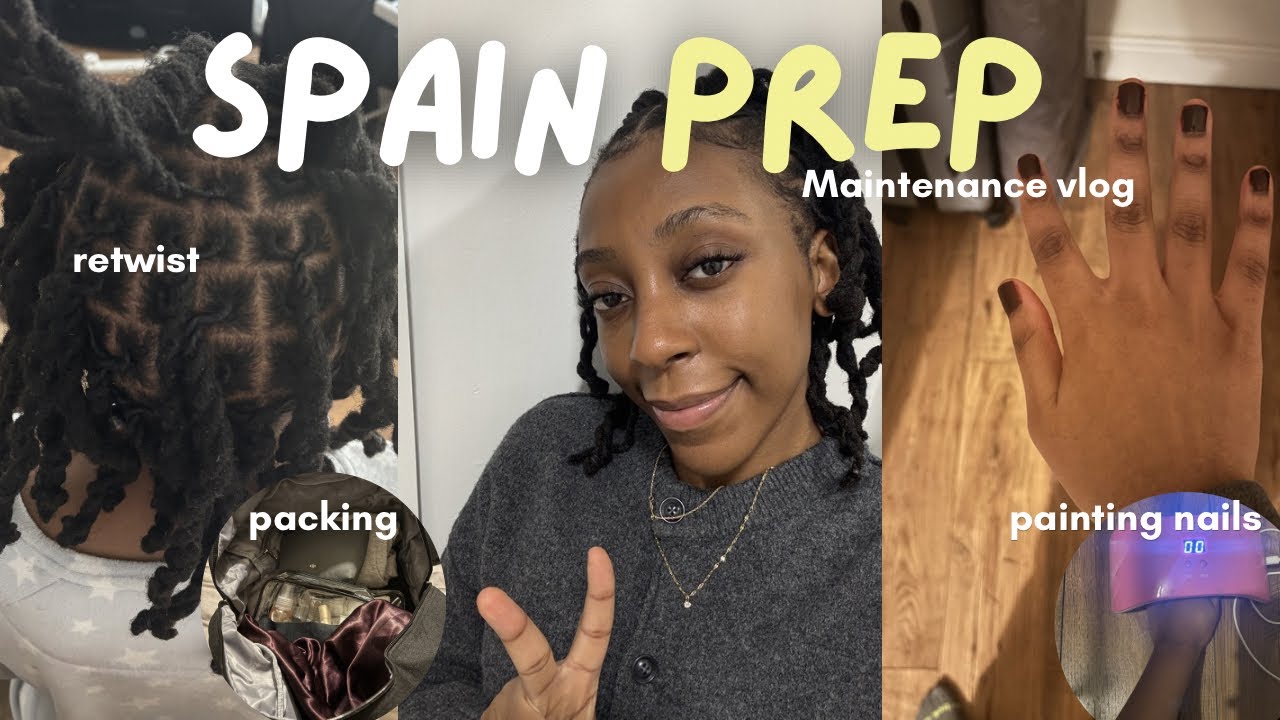 Spain prep vlog🌴 | At home maintenance, packing + shopping | The diaries of an introvert episode 5