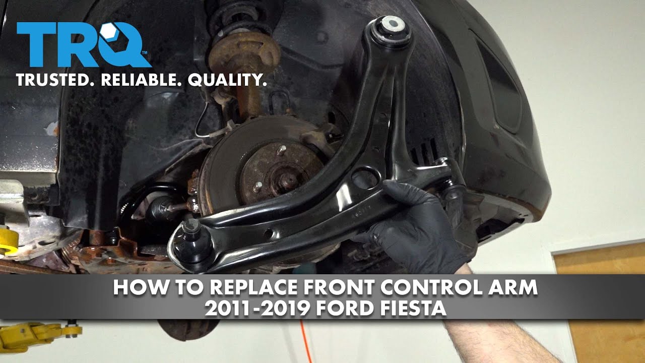 Как заменить передний рычаг подвески Ford Fiesta 2011-2019
