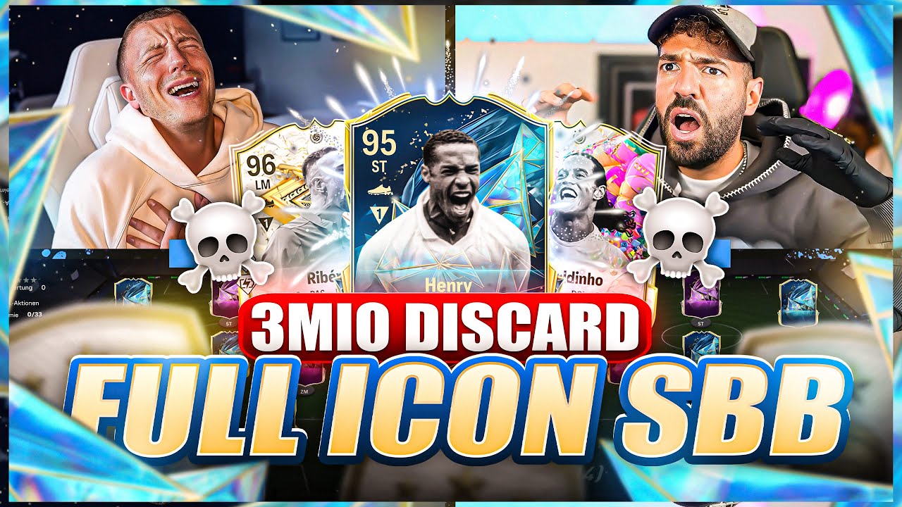MILLIONEN DISCARD 💀💀 FULL ICON SBB vs WAKEZ 🔥