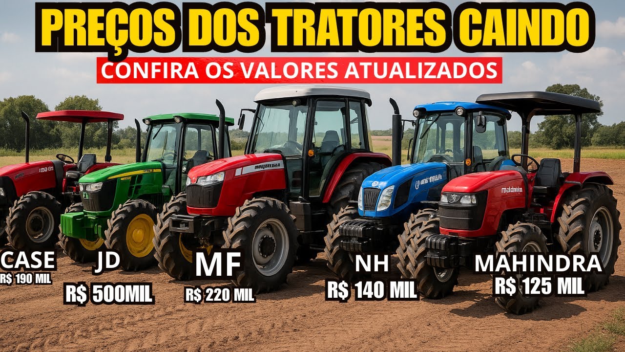 🔥 Os Tratores de 80CV Mais Vendidos do Brasil &ndash; Veja os Pre&ccedil;os Atualizados!  EST&Aacute; MUITO BARATO