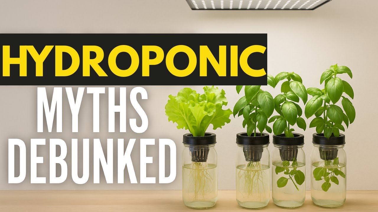 🌿 Hydroponic Myths Debunked: Friendly Home Explainer
