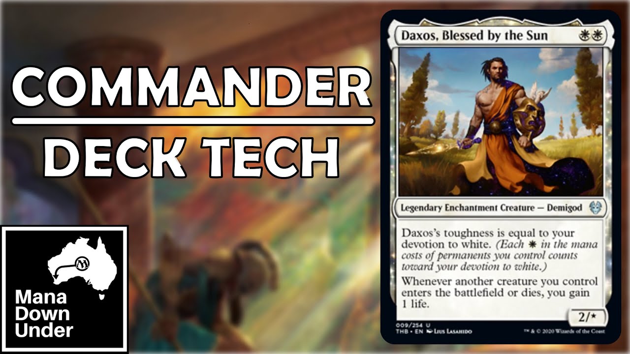 Commander Deck Tech - Daxos, Blessed by the Sun - Theros Beyond Death  [MTG/Magic: The Gathering]