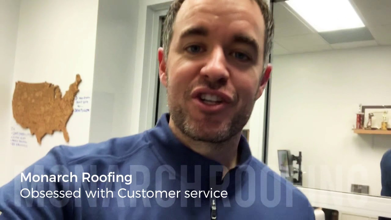 Behind the scene Saturday am training at Monarch Roofing of Myrtle Beach. Roof expert
