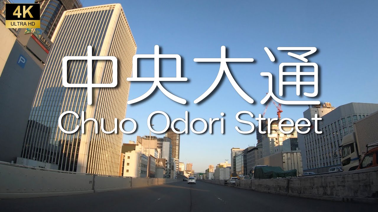【Osaka】Chuo Odori Street.