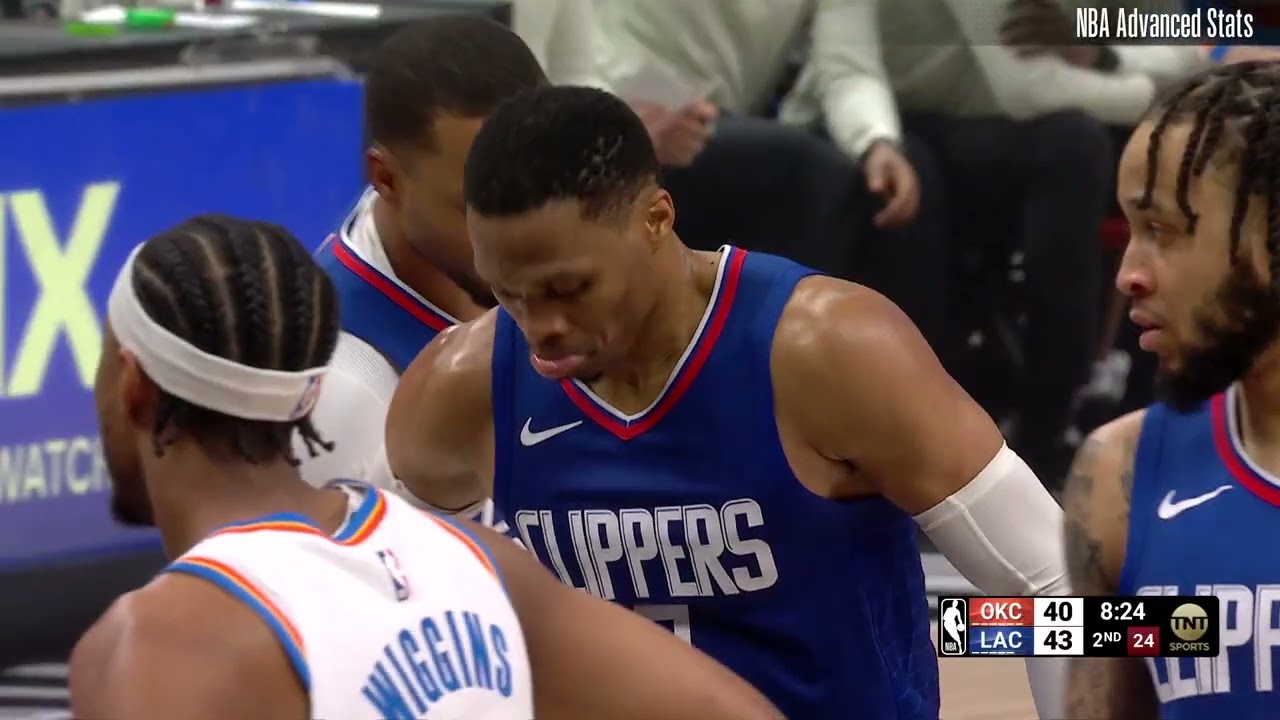 Russell Westbrook 11 pts 2 reb 4 ast vs Oklahoma City Thunder | 2024-01-16