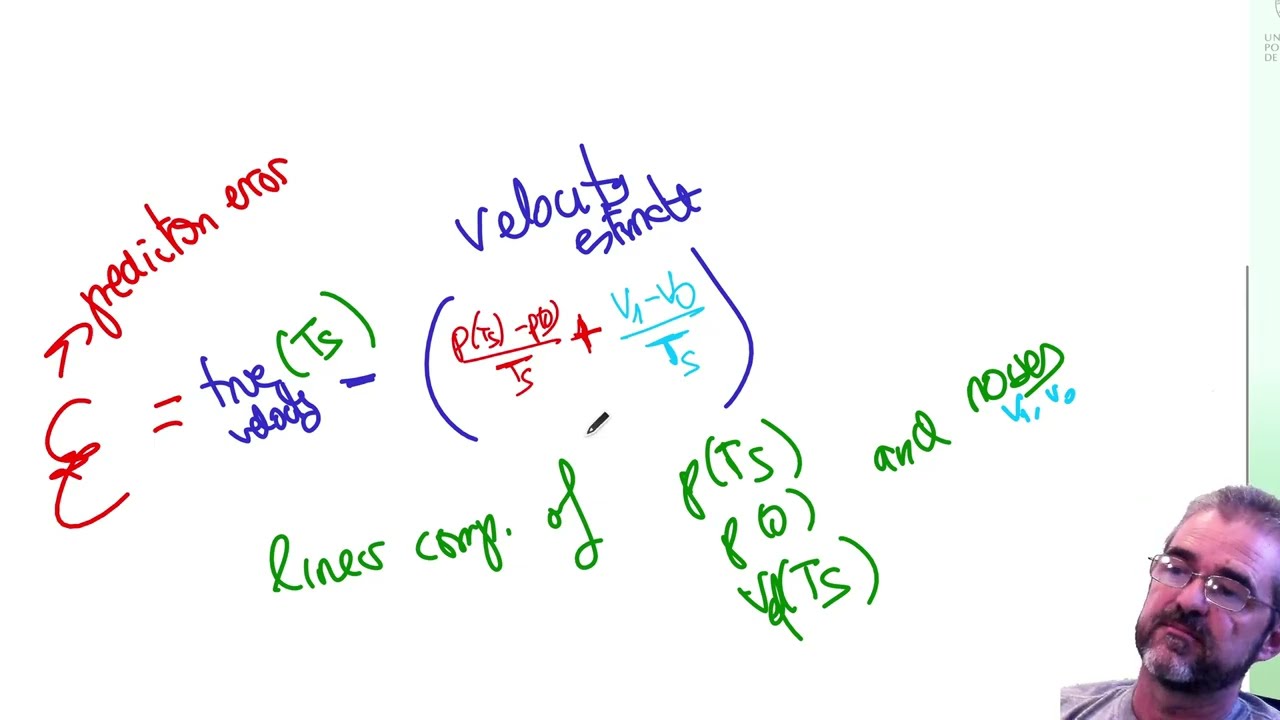 Оценка скорости, конечные разности (2): дисперсия ошибки прогнозирования, статистический анализ