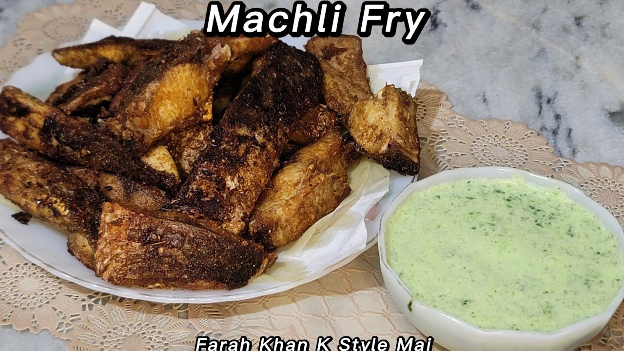 Machli Fry | Mazedar And Tasty Recipe To Try In Winters | Farah Khan Vlogs K Sth 
