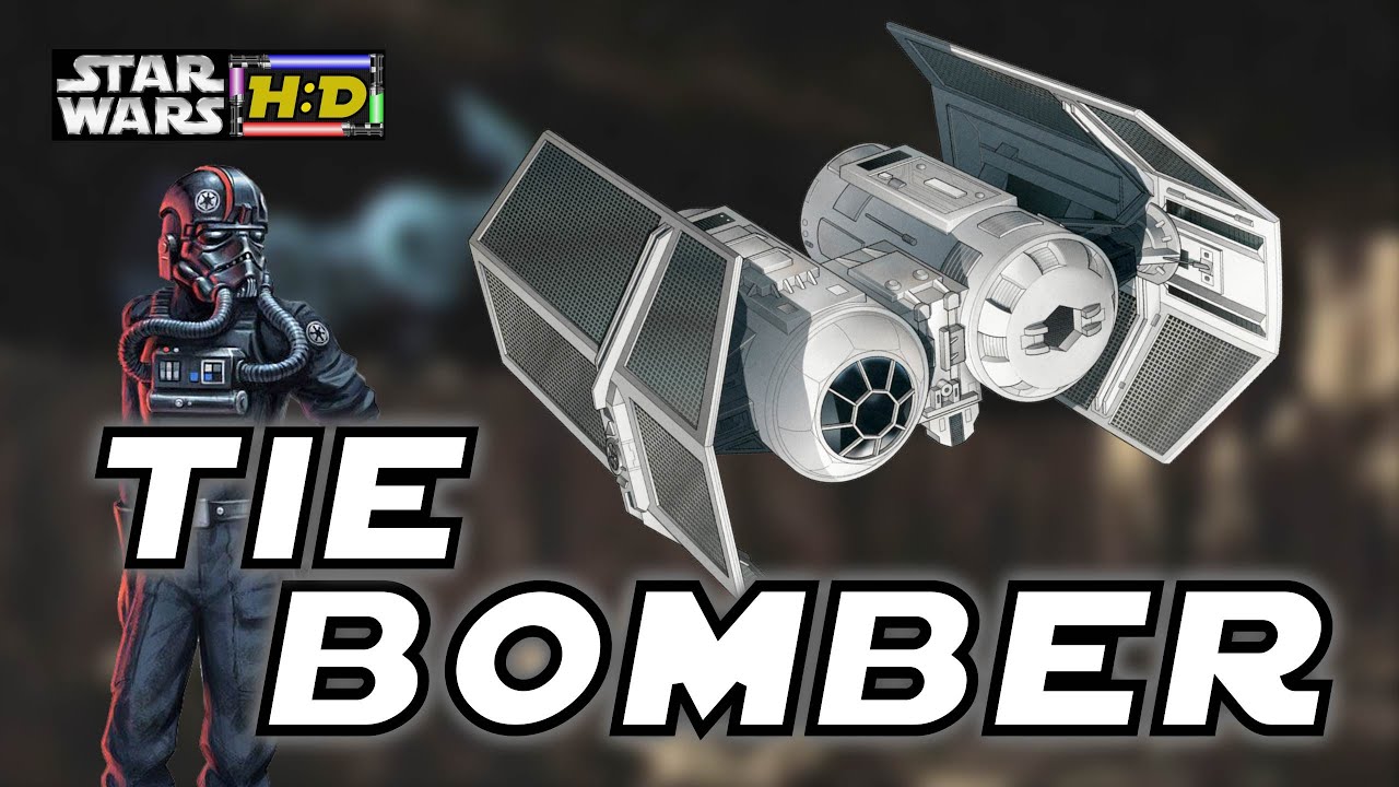 TIE BOMBER Breakdown - Sienar Fleet Systems Light Bomber - Star Wars Hyperspace Database