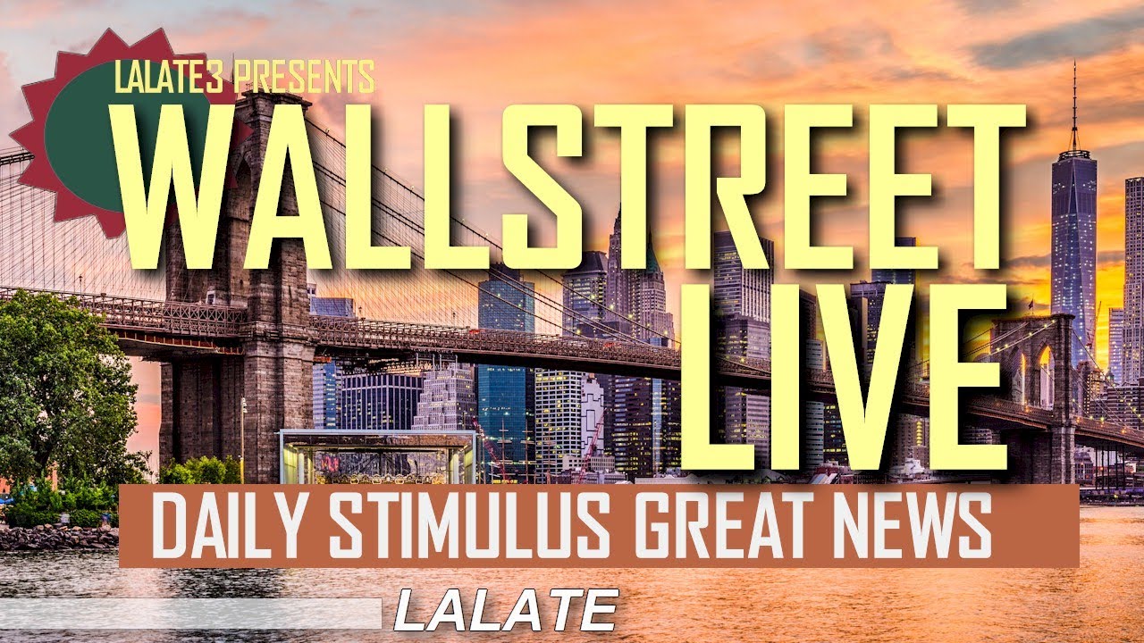 WALL STREET LIVE 1/13: STIMULUS CHECKS 2023 ARRIVAL DATES, NEW CPI,  FINANCIAL NEWS TODAY LALATE3 🔴