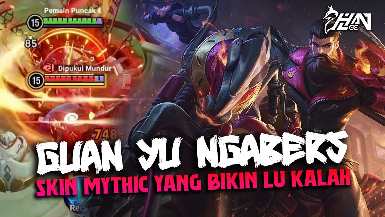 GUAN YU MOTOR! PAY TO LOSE! INI ALESAN SKILL LU GA KENA DAN MUSUH BISA NGINDAR PAS LU PAKE GUAN YU!