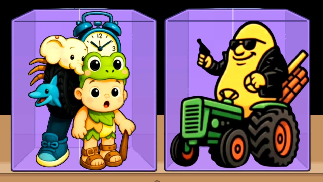 Merge Fellas | Baby Brainrot vs Classic Brainrot, Meme Puzzle Showdown