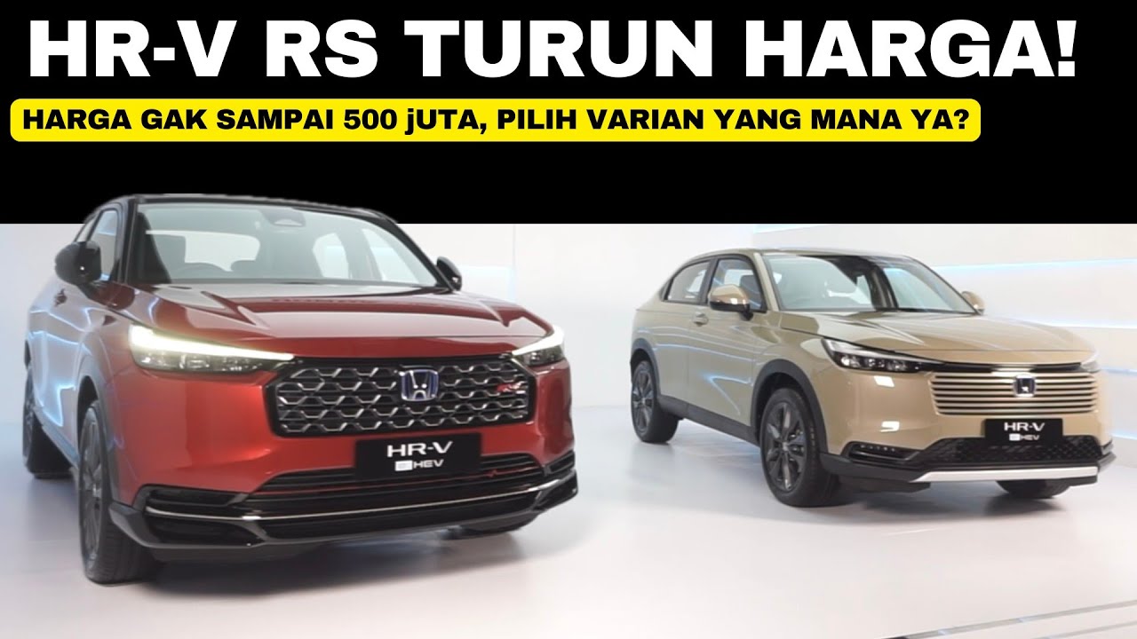BRAND CHINA AUTO KETAR KETIR! HONDA TURUNKAN HARGA HR-V FACELIFT! KINI PAKAI HYBRID GAK SAMPAI 500JT